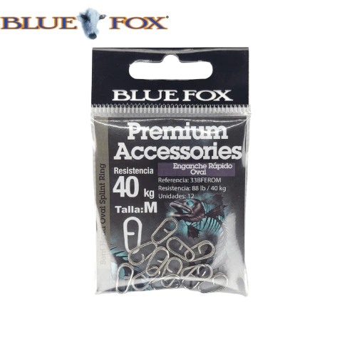 Seguro Blue Fox Enganche Rápido Oval