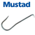 Garfio Mustad para gancho de acero inoxidable, ideal para pesca.