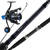 Combo Okuma Rockaway 10 Pies Carrete 8000