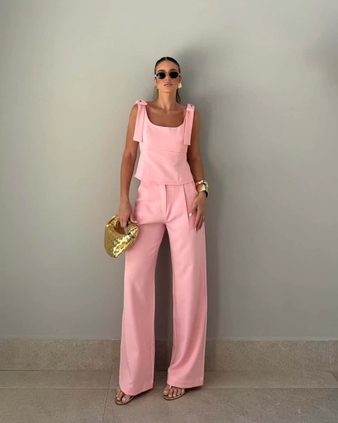 Calça Wide Leg Megan | Coloridas - comprar online