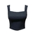 Cropped Eva Preto - comprar online