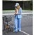 Megan Wide Leg Azul Serenity - TRD by gabi