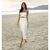 Vestido Melanie Off White Midi