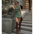 Shorts Saia Milena Pine Green - comprar online