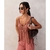 Bata Boho Soraia Rosa Chá - comprar online