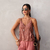 Bata Boho Soraia Rosa Chá - loja online