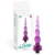 Consolador Vibrador Anal Plug Kit 3 Consoladores Juguete Sex - Sex shop Kisme