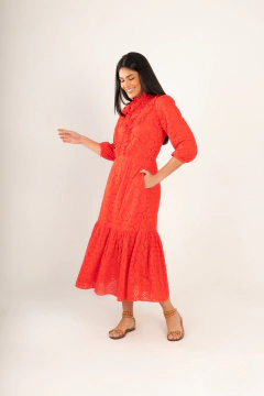 Vestido Léo de Laise Vermelho