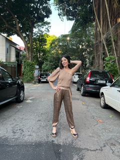 Camisa 1 Ombro Júlia Lurex