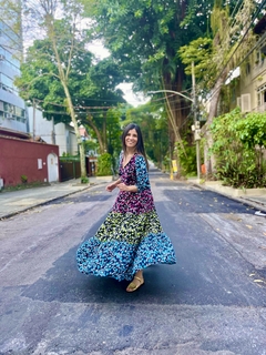 Vestido Nany Patchwork na internet