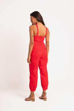 Macacão Afrodite Vermelho - comprar online