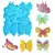 MOLDE SILICONA 6 MARIPOSAS - MODELO 3 en internet