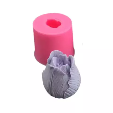 MOLDE SILICONA FLOR TULIPAN GRANDE 5,5 CM