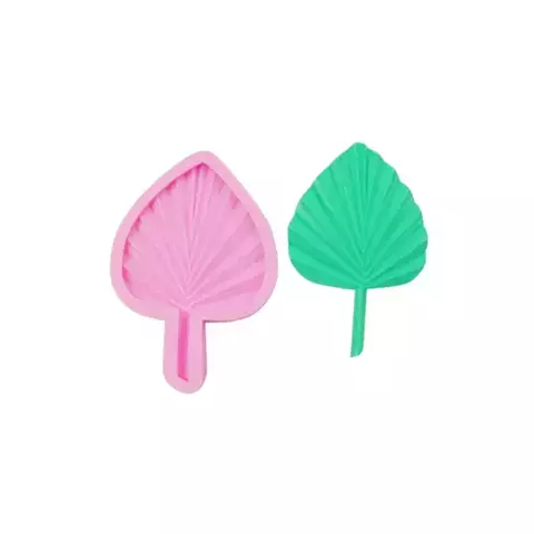 MOLDE SILICONA HOJA PALMA 3D - MINI - comprar online