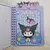 CUADERNO ANOTADOR CON SEPARADORES KUROMI 21 X 16 CM - Novara Store