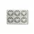 MOLDE SILICONA 6 CIRCULO CORAZON REPOSTERIA - PLANO - comprar online