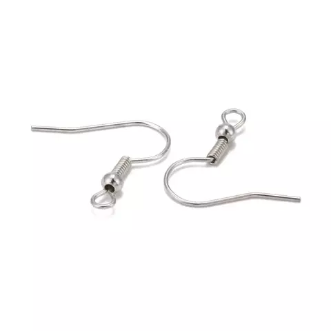 GANCHOS ANZUELOS AROS JOYERIA HIERRO X 100 U - comprar online