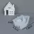 MOLDE SILICONA MINI CASA DECORATIVA CORAZON VENTANAS en internet