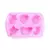 MOLDE SILICONA 6 FORMITAS VARIAS, FLOR, CORAZON, MARIPOSA, LUNA, ESTRELLA Y MARIQUITA. - tienda online