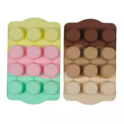 MOLDE SILICONA MINI MUFFIN CUPCAKE X 12 - comprar online
