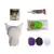 KIT PINTURA DIAMANTE MINI MUÑECO 3D KUROMI 7 X 6 CM - comprar online