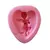 MOLDE SILICONA CORAZON CON ANGEL - ROSA - comprar online