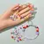 Imagen de KIT ARMAR PULSERAS MOSTACILLA FIMO CUENTAS LETRAS MULTICOLOR 3000 U APROX