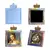 MOLDE SILICONA PORTA RETRATO CUADRADO ANTIGUO CORONA - comprar online