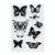 PLANCHA SELLOS DE SILICONA 6 MARIPOSAS 2 FLORES - comprar online