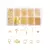 KIT ARMAR AROS PULSERAS COLLAR PITONES MOSQUETONES X 300 UNIDADES ORO en internet