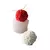 MOLDE SILICONA ESFERA ROSAS ABIERTAS 6 X 4 CM - comprar online