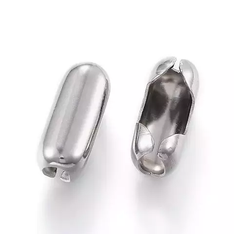 CONECTORES DE CADENAS BOLITAS ACERO INOXIDABLE X 100 UNI - comprar online