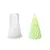 MOLDE SILICONA ARBOL DE HOJAS NAVIDAD 3D VELA - comprar online