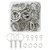 KIT LLAVEROS GRUESOS CON CADENA ARGOLLAS Y PITONES X 130 PIEZAS - comprar online