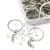 KIT LLAVEROS GRUESOS CON CADENA ARGOLLAS Y PITONES X 150 UNIDADES en internet