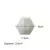 MOLDE SILICONA HEXAGONO 8CM en internet