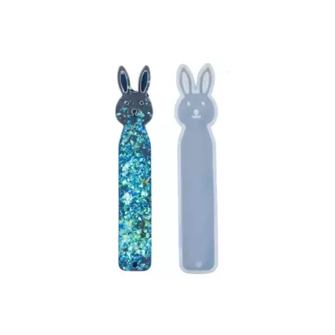 MOLDE SILICONA SEÑALADOR CONEJITO - comprar online