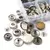 KIT BOTONES BROCHES A PRESION + HERRAMIENTAS LATON 30 JUEGOS - Novara Store