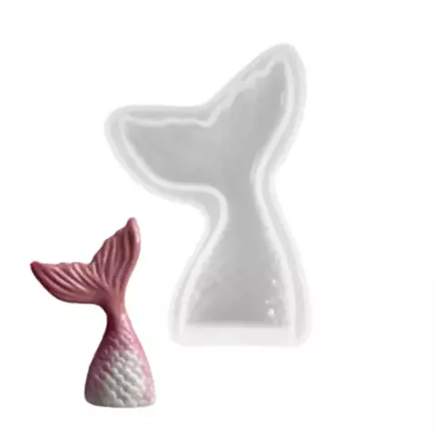 MOLDE COLA DE SIRENA - TRANSPARENTE - comprar online