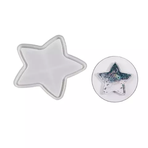 MOLDE SILICONA BANDEJA ESTRELLA - comprar online