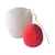 MOLDE SILICONA FRUTILLA INDIVIDUAL SIN TALLO - comprar online