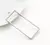 DIJE RECTANGULO GRANDE - COLOR PLATA - comprar online