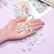 KIT ESTUCHE CUENTAS 4 FLORES DIFERENTES MULTICOLOR X 55G X 123 UNI