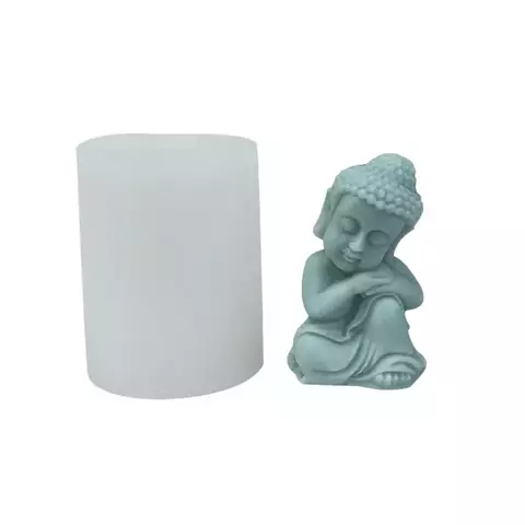 MOLDE SILICONA BUDA DURMIENDO MEDITANDO MUDRA - comprar online
