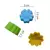 MOLDE SILICONA FLOR 5 PETALOS DOBLES JABON VELA REPOSTERIA en internet