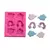 MOLDE PLANCHA NUBES Y ARCOIRIS - ROSA - comprar online