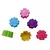 MOLDE SILICONA FLOR 5 PETALOS DOBLES JABON VELA REPOSTERIA - comprar online