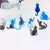 MOLDE SILICONA 8 DIJES LLAVEROS GATOS - Novara Store