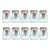 FRASCO VIDRIO X 100 ML VELA CERA TAPA CORCHO X 10 U TAG + CORDON - comprar online