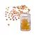 PIGMENTOS DECORATIVOS HOLOGRAFICOS FLOR TREBOL - NARANJA